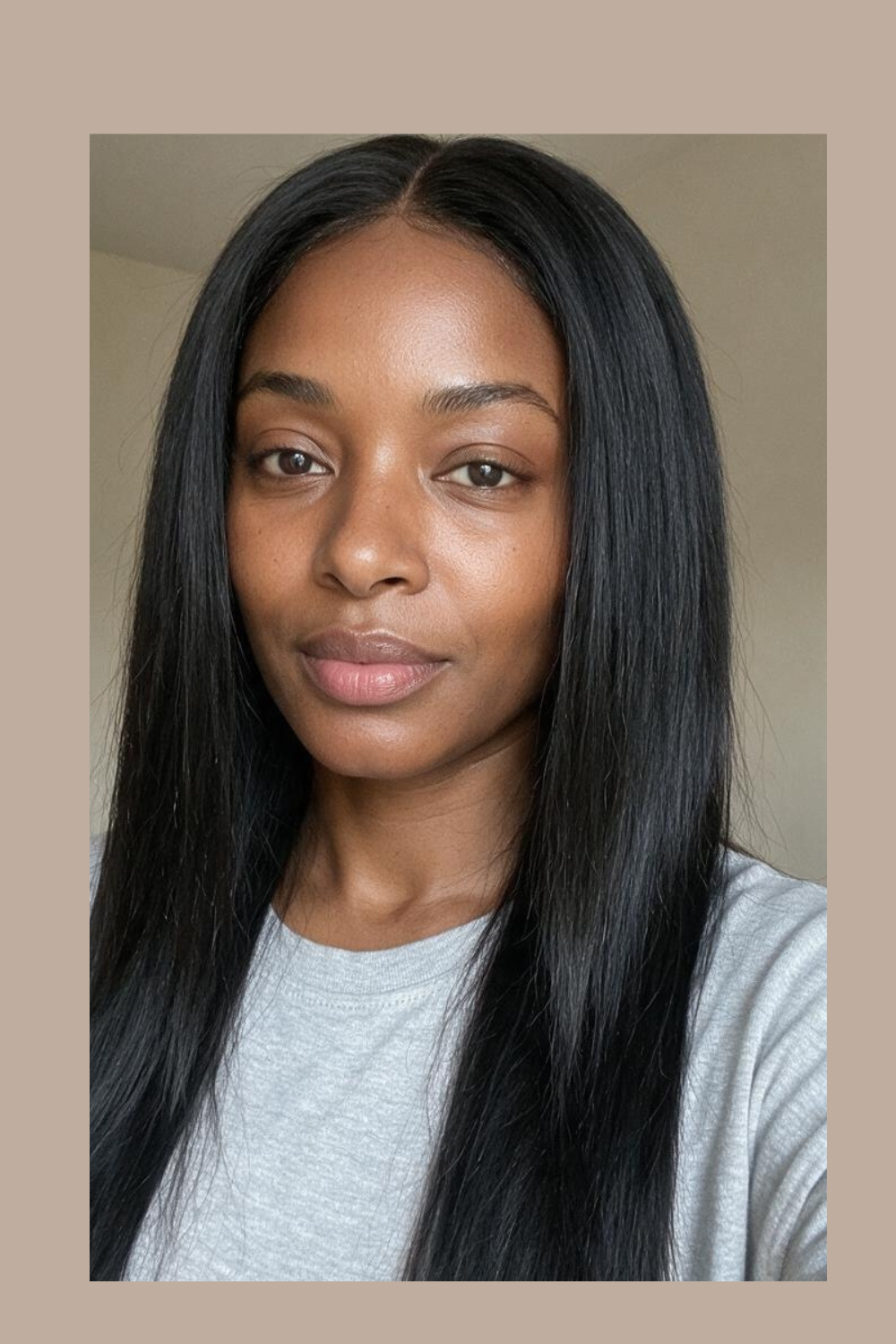 Maya — U-Part Straight Wig | Blend-Your-Own-Edges Human Hair