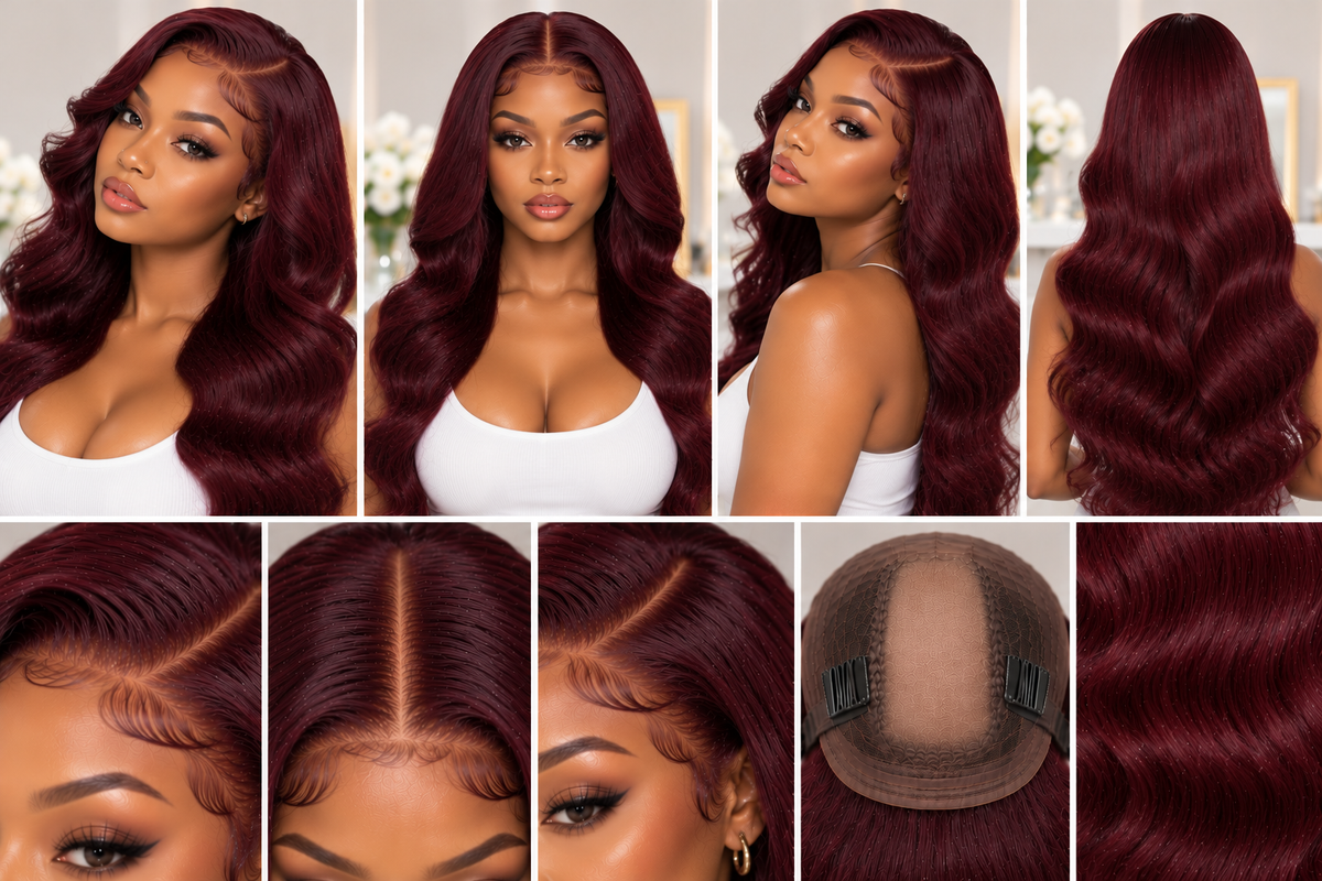 Aria — 13x4 HD Lace Front Body Wave Wig | 100% Virgin Human Hair