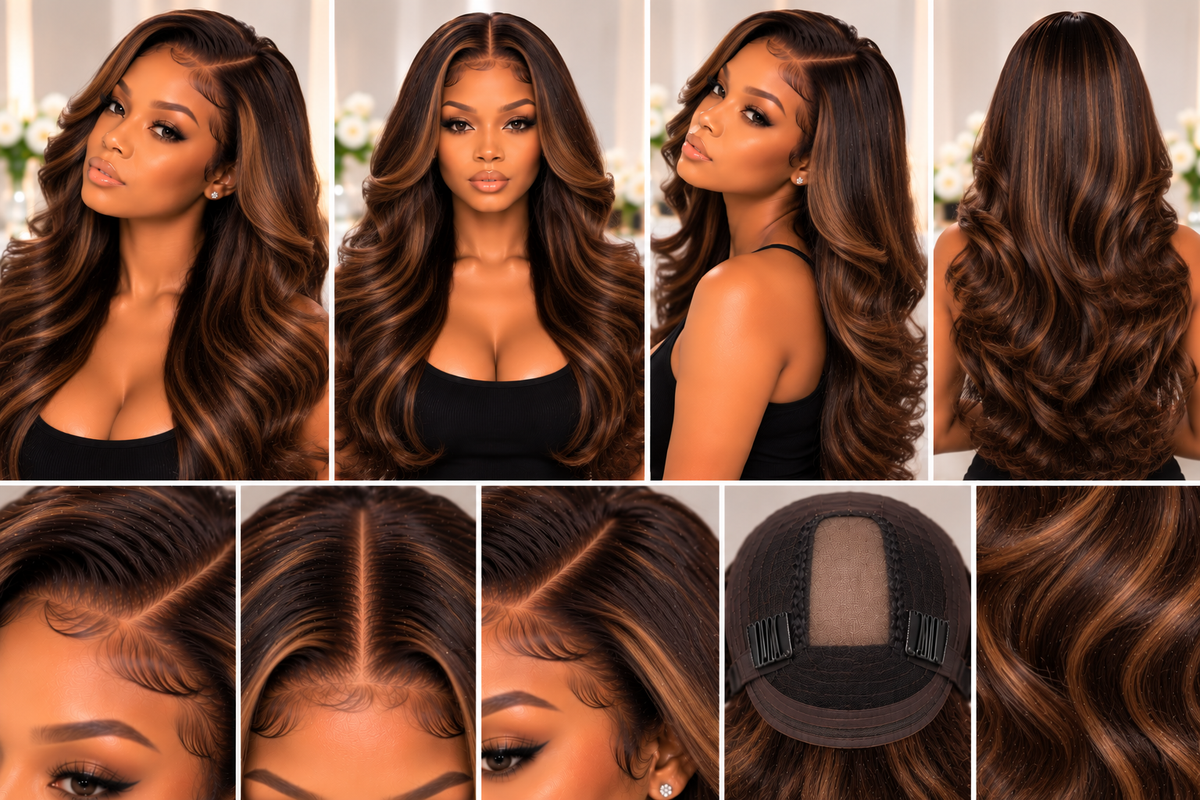 Layla — Butterfly Cut Layered Wavy Lace Front Wig | 13x4 HD Lace