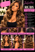 Ruby — Honey Blonde Highlight P4/27 Body Wave Lace Front Wig | 13x4 HD Lace