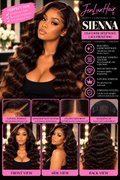 Sienna — 13x4 Loose Deep Wave Lace Front Wig | 100% Human Hair
