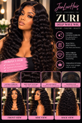 Zuri — Glueless Wear & Go Deep Wave Wig | Pre-Cut 4x6 HD Lace